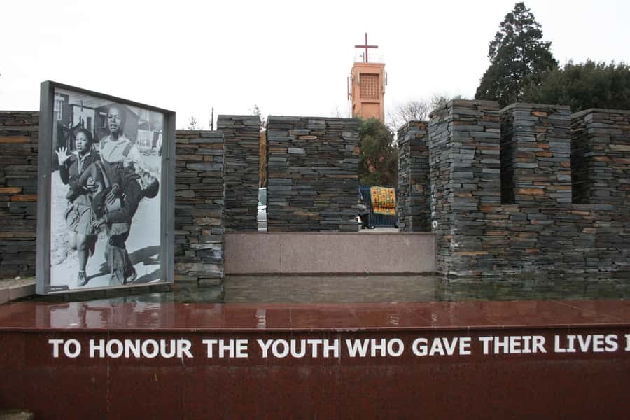 Johannesburg: Soweto Tour with Lunch - The Drive That Sets the Tone: Soccer City and the World Cup Pass