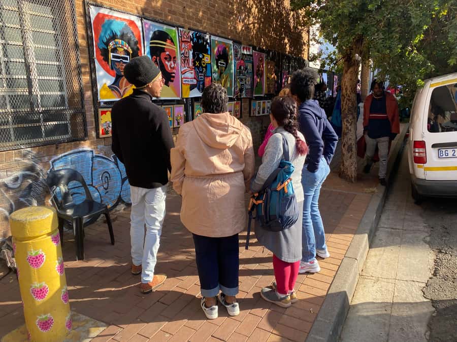 Johannesburg: Street Art and Culture in Maboneng! - Murals first: how the tour teaches you to read street art