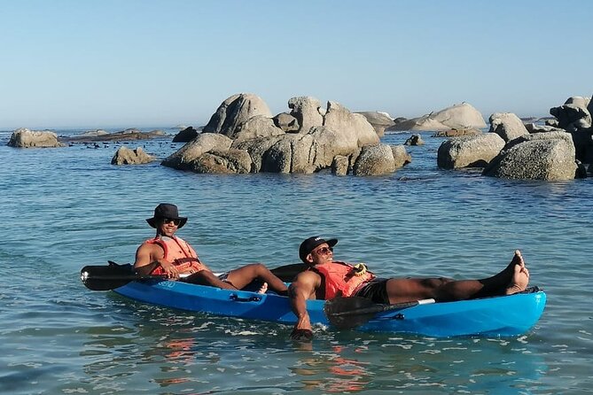 Kayak Adventure at Clifton Beach - Kelp forests and rock pools toward Maiden’s Cove