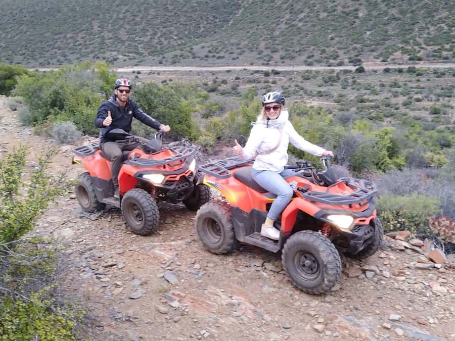 KLEIN KAROO at Oudtshoorn QUAD BIKE FUN RIDE - Getting Started at WildX Adventures Oudtshoorn