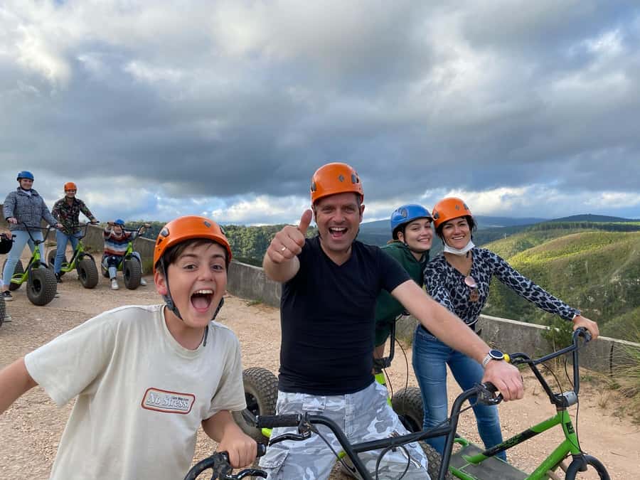 Knysna: Downhill Forest Scootour Adventure - Garden Route National Park on thick tires: what downhill carving feels like