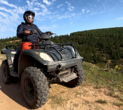 Guided Quad Bike Tour in the Forest
