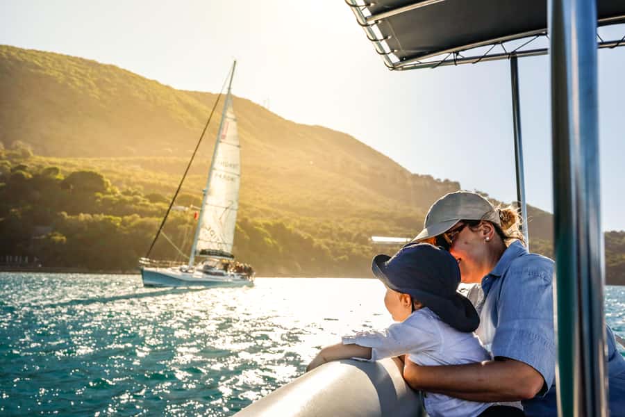 Knysna Lagoon: Pontoon Sunset Cruise - The sunset part, or the sundowner cruise effect