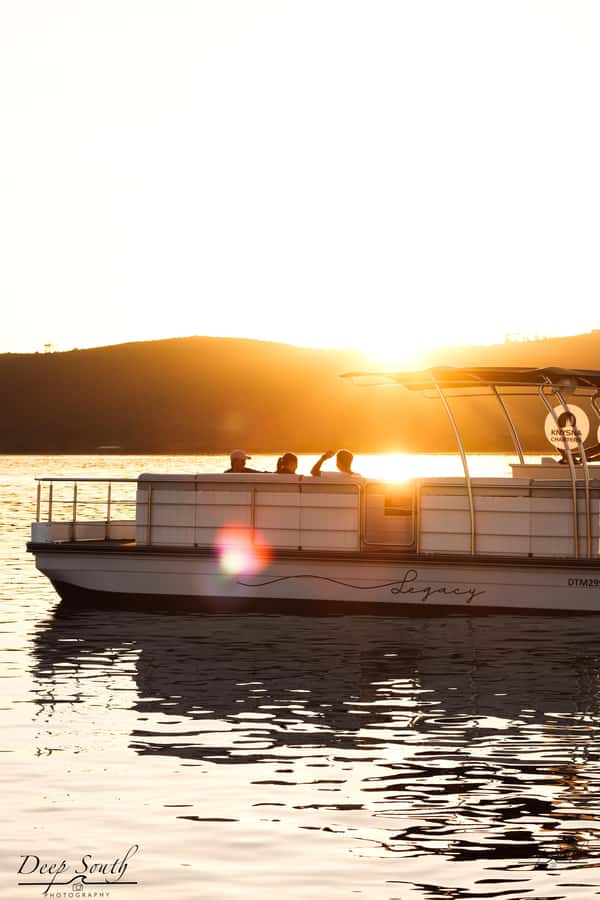 Knysna: Wine & Oyster Luxury Lounger Sunset Cruise - Key things I’d circle on your plan