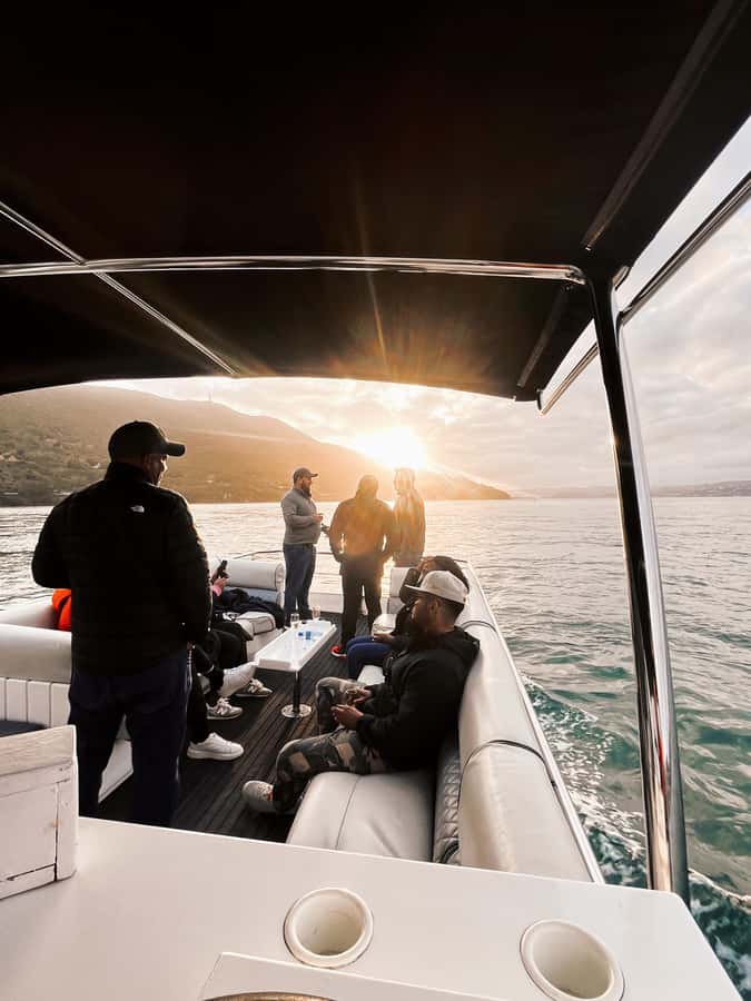 Knysna: Wine & Oyster Luxury Lounger Sunset Cruise - On-Board Comfort: Lounge Space, Wind, and Those Blanket Moments