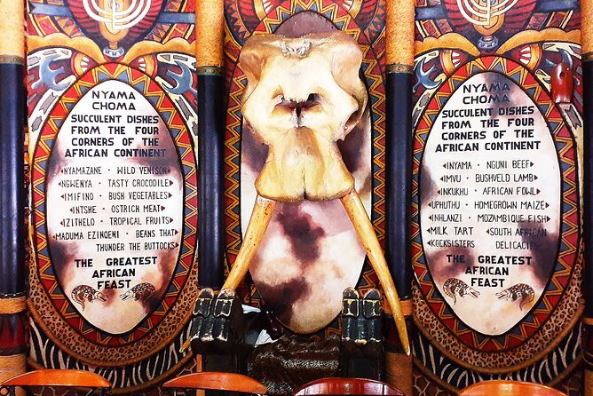 Lesedi cultural village tour - Nyama Choma Restaurant lunch: included, filling, and part of the day