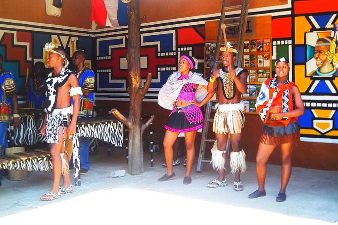 Lesedi Cultural Village Tour - The schedule at a glance: songs, five village areas, and the show