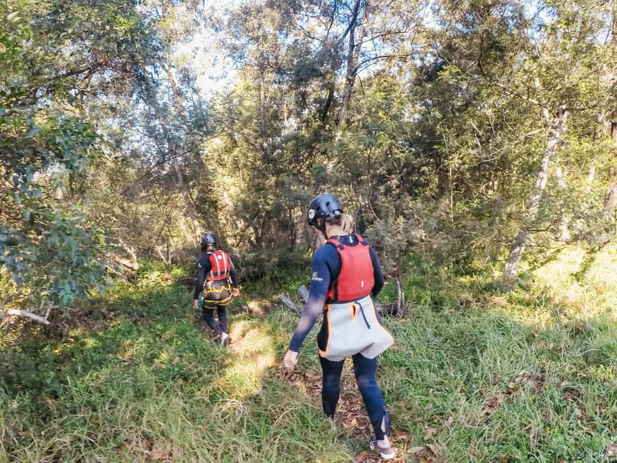 Plettenberg Bay: Canyoning Trip - River Jumps and Swimming: The Canyon Turns You into the Route