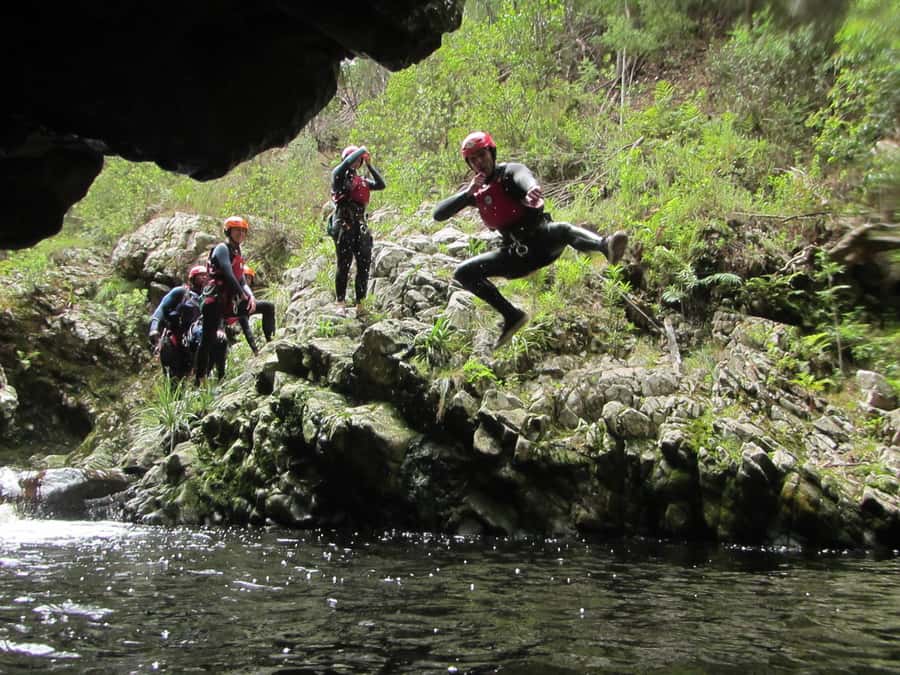 Plettenberg Bay: Canyoning Trip - Hiking Through Indigenous Forest and The Rush Waterfall Moments