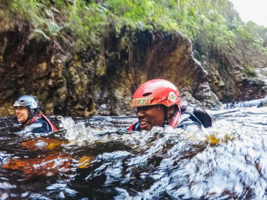 Plettenberg Bay: Canyoning Trip - The Big Finish: A 55-Meter Zip-Line Over the Water
