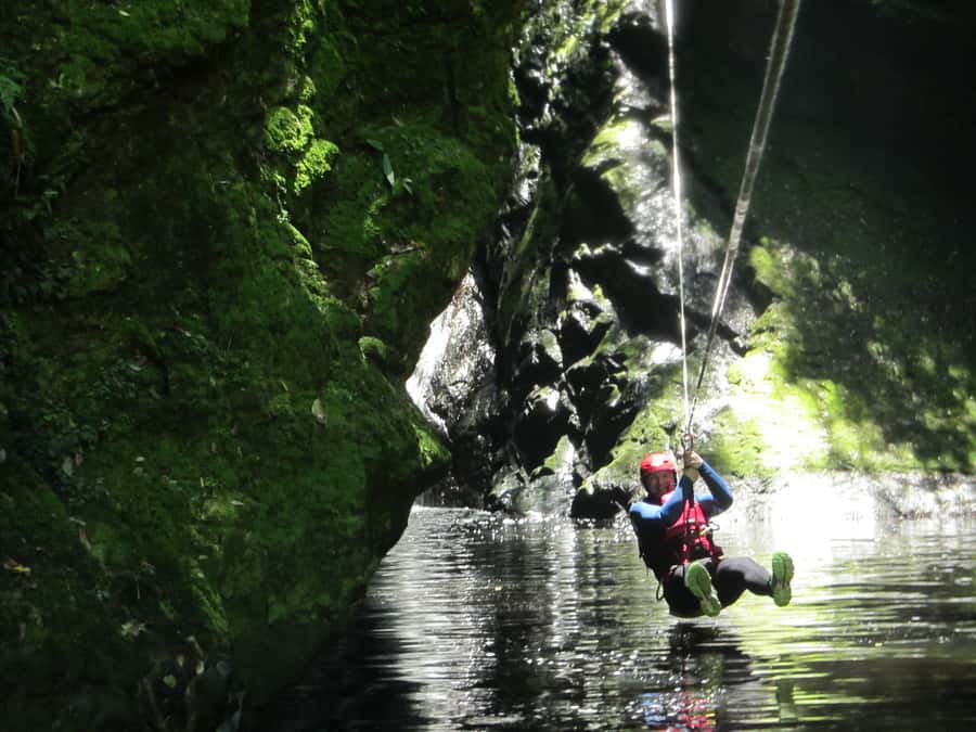 Plettenberg Bay: Canyoning Trip - The 25-Meter Abseil: Getting Your Feet (and Nerves) Sorted