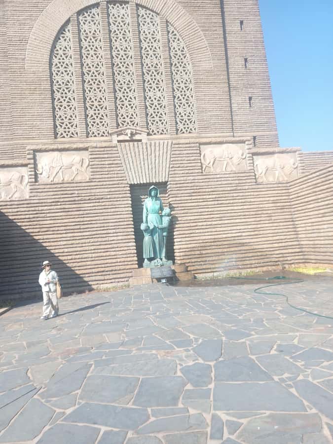 Pretoria half day tour - Voortrekkers Monument: granite on the hilltop, built for the 1835 to 1854 trek