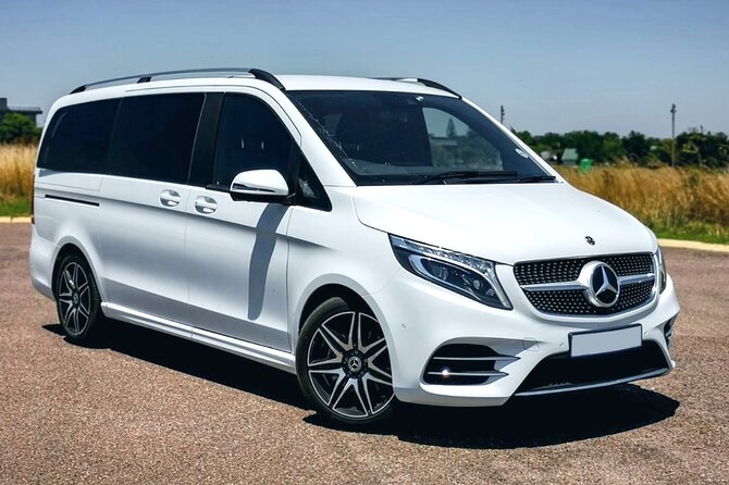 Private Transfer: Tambo Airport JNB to Johannesburg in Luxury Van - Inside the Mercedes luxury van: comfort and the safety rules