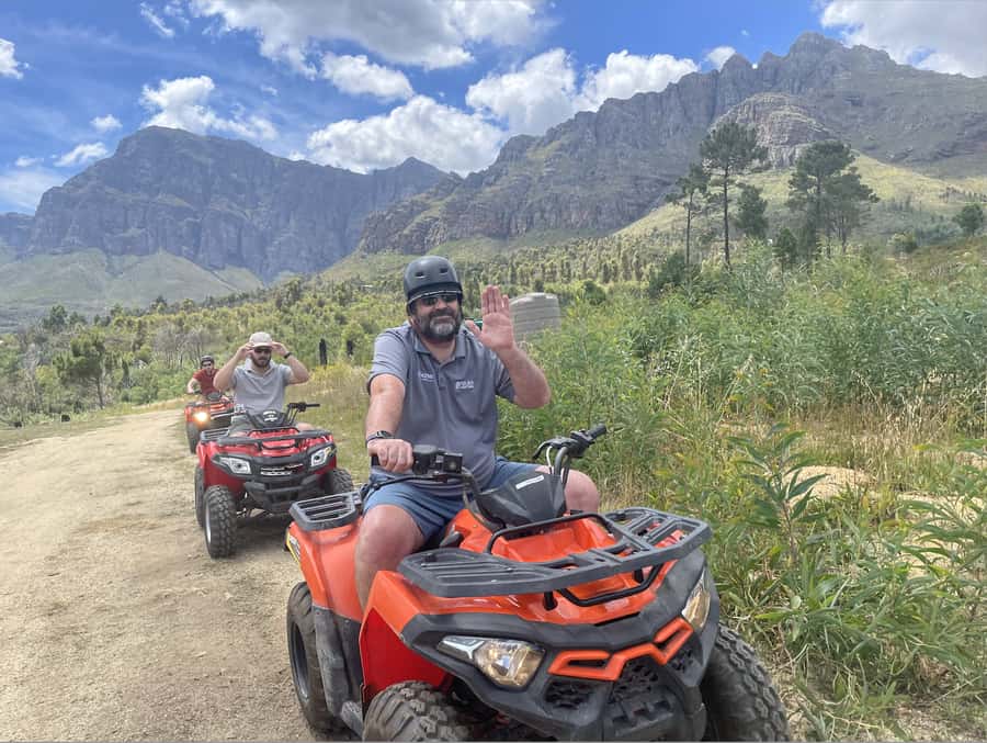 QUAD BIKE FUN RIDE IN PAARL, BATTLE BUNKER WITH WILDX - Safety, Helmets, and Controls, What You Should Pay Attention To