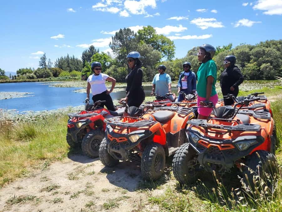 QUAD BIKE FUN RIDE IN PAARL, BATTLE BUNKER WITH WILDX - Vineyard Trails and Rugged Terrain: The Real Feel of the Ride