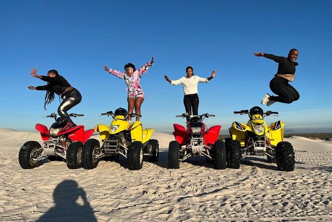 Quad biking Atlantis Dunes Cape Town & Photo Shoot - The ATV ride itself: guided pace across the sand hills