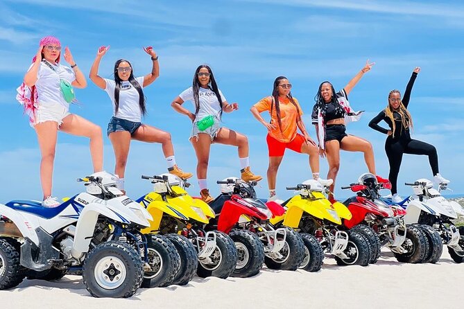 Quad biking Atlantis Dunes Cape Town & Photo Shoot - Helmet, hair net, and your quad bike: what is actually included