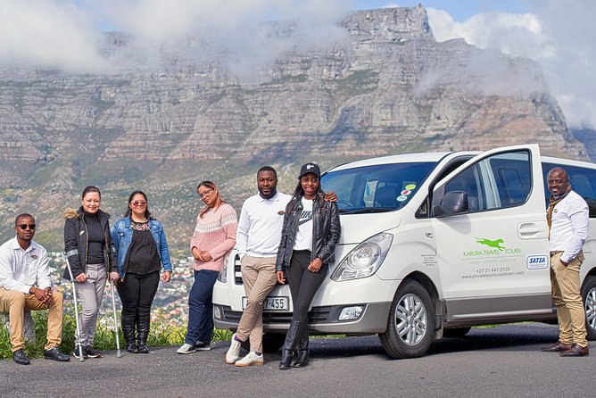 Robben Island, Table Mountain and Cape Town City Private Day Tour - Table Mountain cable car: UNESCO views plus a real wind factor
