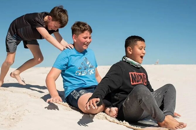 SandBoarding in Capetown + PhotoShoot - Instructor tuition and safety gear: how the experience stays beginner-friendly