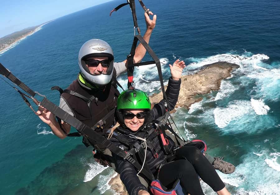 Sedgefield: Standard Tandem Paragliding Flight - Choosing Your Launch Town: George, Mossel Bay, Wilderness, Plettenberg Bay, Knysna, Sedgefield