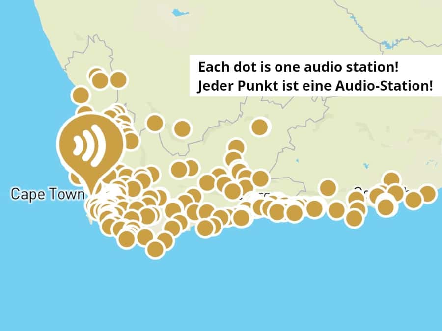 South Africa: Audioguide App for Garden Route & Western Cape - Price and what $23 really buys on your trip