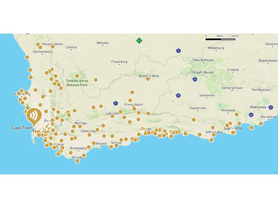 South Africa: Audioguide App for Garden Route & Western Cape - How setup works, and why the offline download matters