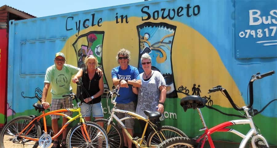 Soweto: Bike Tour with a Local Tour Guide - Where the tour starts behind Hector Peterson Museum