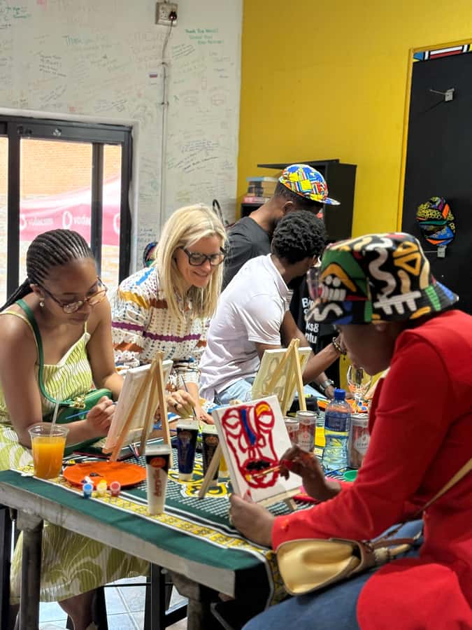 Soweto: Sip & Paint Walking Tour & Take Home a Canvas - Where You Start: Book Ibhoni Office Near Hector Pietersen Museum