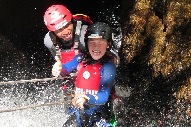 Standard Canyoning Trip in The Crags, South Africa - The First Adrenaline Rush: Jump or Rappel Again