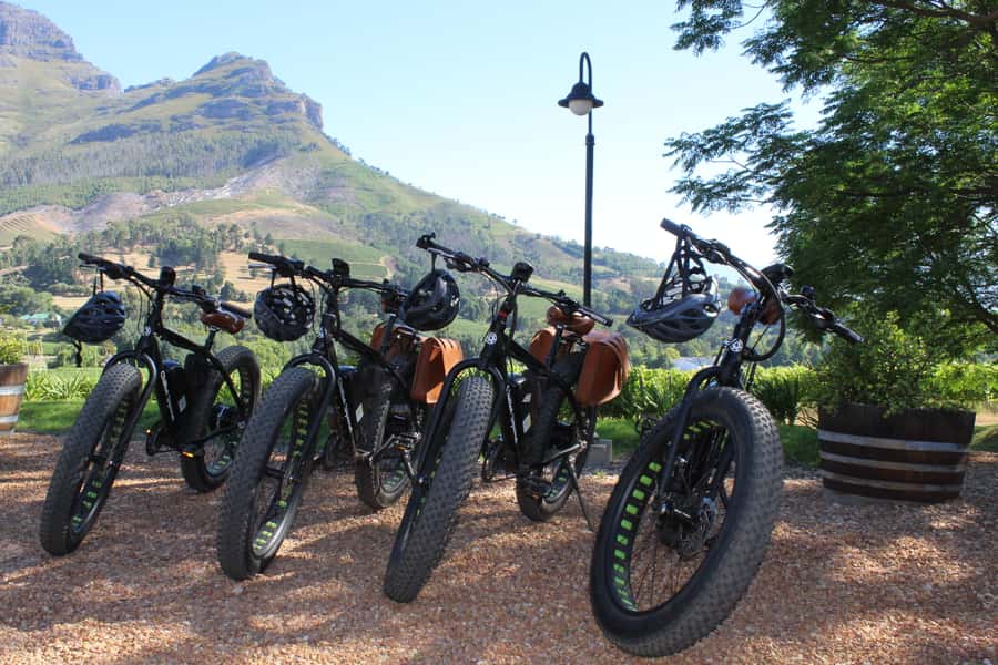 Stellenbosch: Countryside Banhoek valley E-Bike Wine Tour - Banhoek Valley by e-bike, not a stamina contest