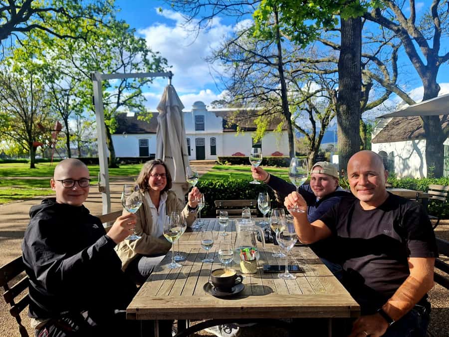 Stellenbosch: Daily Diffirent small group full day wine tour - Rustenberg Wines: Getting Oriented With a Full First Tastings Hour