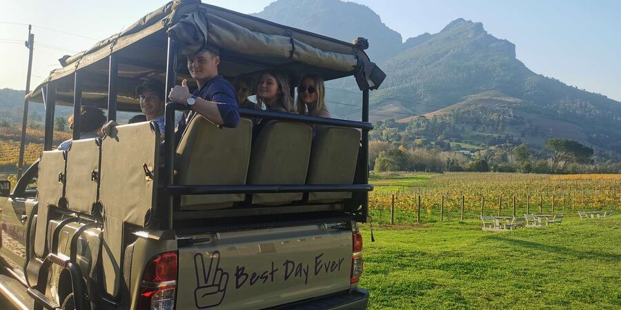 Stellenbosch North Guided Wine Safari (Tastings Excluded) - The Open Safari Vehicle Experience, and What to Expect From the Ride