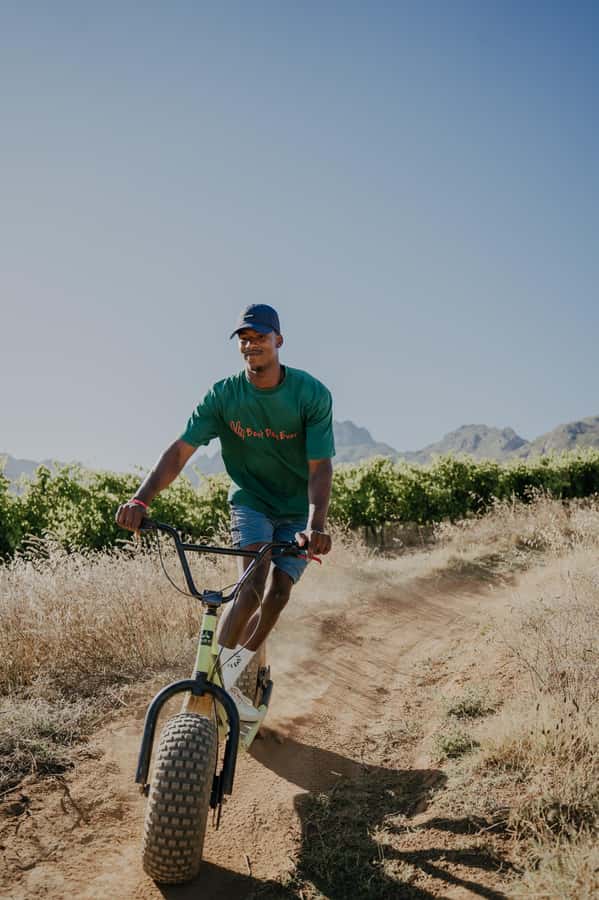 Stellenbosch Winelands downhill gravity Scooter - Who this is best for in the Cape Winelands