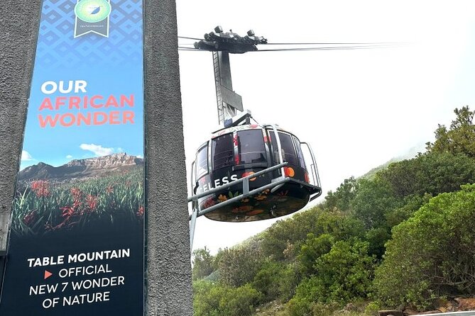 Table Mountain Boulder's Beach and Cape Point - Table Mountain Aerial Cableway: Big Views, Ticket Extra