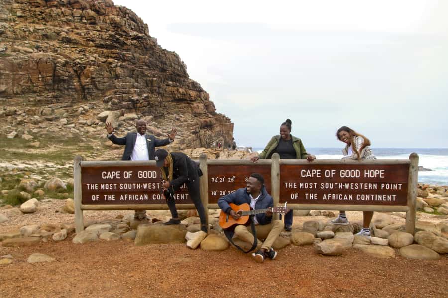 Table Mountain, Penguins & Cape of good hope full day Tour - Camps Bay and the Twelve Apostles: short stops that set the mood