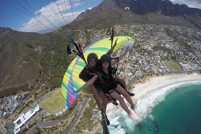 Tandem Paragliding Flight - Entering the Day at Signal Hill, Then Up You Go