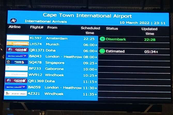 Transfer from Cape Town City Center to Cape Town Airport - Should you book it or look elsewhere?