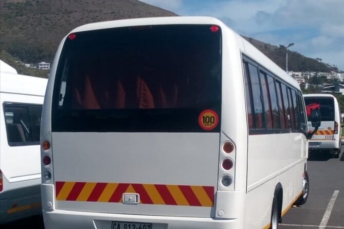 Vehicle Hire Full Day 10Hour Chauffeur Drive Cape Town to 15 PAX - Air-Conditioned Vehicle and the 180 km Round Trip Limit